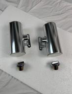 Twee extra aluminium benzinetanks chrome - 1 liter, Ophalen of Verzenden, Nieuw, Frame