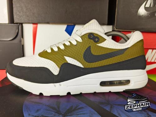 Nike Air Max 1 Ultra 'Olive Flak' EU41 2016, Kleding | Heren, Schoenen, Gedragen, Sneakers, Wit, Ophalen of Verzenden