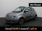 Fiat 500e C Icon 42 kWh | GPS | PDC | LMV | LED |, Stof, Cabriolet, Te koop, 42 kWh