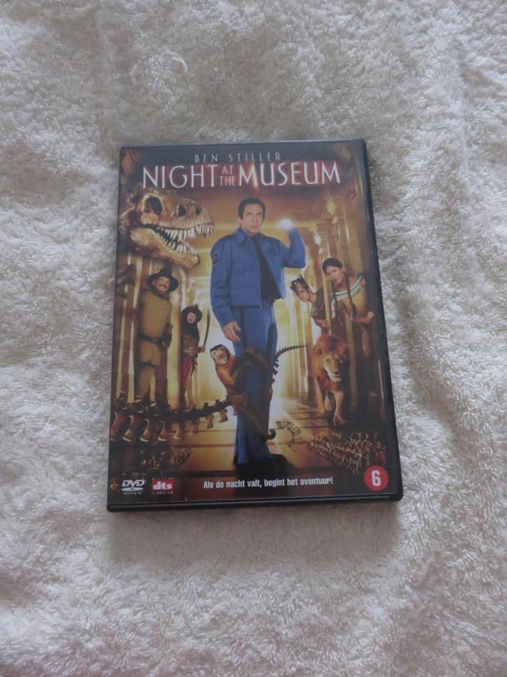DVD: Night at the Museum -- Ben Stiller, Cd's en Dvd's, Dvd's | Komedie, Zo goed als nieuw, Romantische komedie, Vanaf 6 jaar