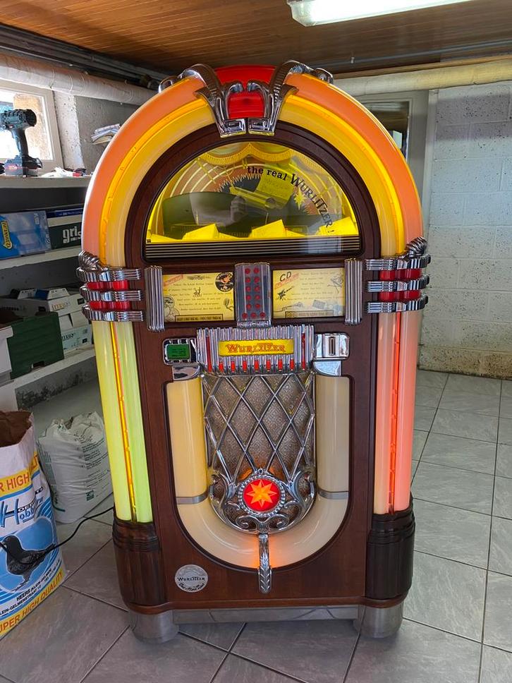 Wurlitzer 1015-CD One More Time, Verzamelen, Automaten | Jukeboxen, Gebruikt, Wurlitzer, 1970 tot heden, Ophalen