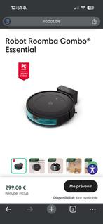 Roomba combo essential, Electroménager, Réservoir, Enlèvement, Utilisé, Aspirateur robot