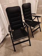 Tuinzetels, Ophalen, Zo goed als nieuw, Aluminium, Verstelbaar