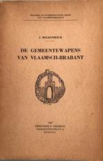 De Gemeentewapens van Vlaamsch-Brabant: J. Melkenbeeck 1947., Gelezen, Ophalen of Verzenden