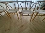 Wishbone stoelen replica, Huis en Inrichting, Stoelen, Ophalen, Gebruikt, Hout, Vier