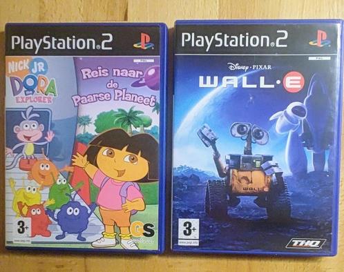 PS2 Dora Reis naar de Paarse Planeet + Wall-E, Games en Spelcomputers, Games | Sony PlayStation 2, Gebruikt, Avontuur en Actie
