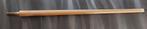 Biljart, bovenstuk kort : 47.5 cm met houten schroef., Ophalen of Verzenden