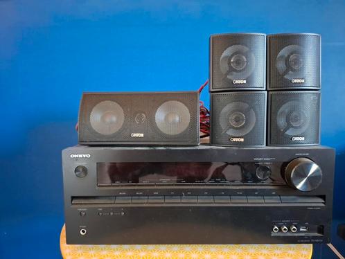 Onkyo receiver en Canton pure music movie, Audio, Tv en Foto, Stereoketens, Zo goed als nieuw, Overige merken, Ophalen