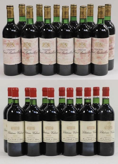 Bouteilles vin ANCIEN 1983, Collections, Vins, Neuf, Vin rouge, France, Enlèvement