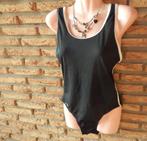 (84) -maillot femme t.40 noir - decathlon -, Zwart, Badpak, Ophalen of Verzenden, Zo goed als nieuw