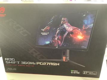 Asus PG27aqn 360hz 1440p, Gaming, Enlèvement ou Envoi, Moins de 1 ms, 201 Hz ou plus