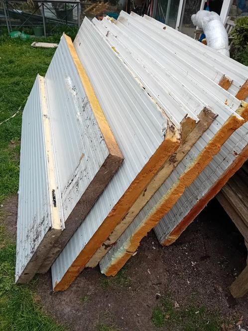 Isolatie panelen 8cm, Doe-het-zelf en Bouw, Platen en Panelen, Gebruikt, Ophalen of Verzenden