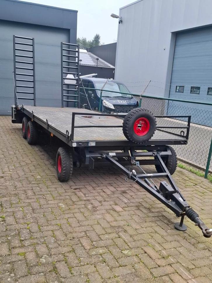 Dieplader / schamelwagen, Bricolage & Construction, Chariots de transport, Comme neuf, Enlèvement