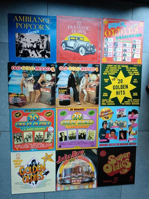 12 Oldies lp's, CD & DVD, Vinyles | Compilations, Enlèvement ou Envoi