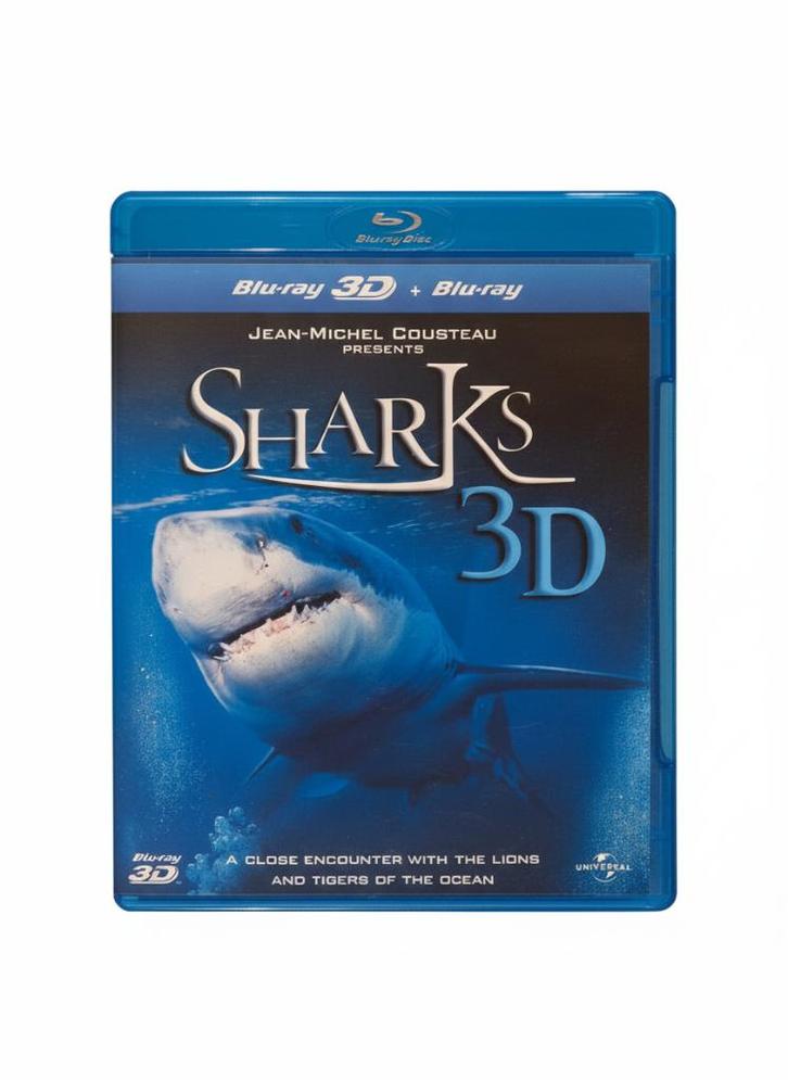 IMAX: Sharks 3D + 2D Blu-ray (NL ondertiteld), Cd's en Dvd's, Blu-ray, Gebruikt, Documentaire en Educatief, 3D, Ophalen of Verzenden