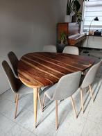 Retro plectrumvormige tafel, Huis en Inrichting, Ophalen, Zo goed als nieuw