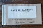 Anciens carnet de chèques de la Banque Lambert, Enlèvement ou Envoi