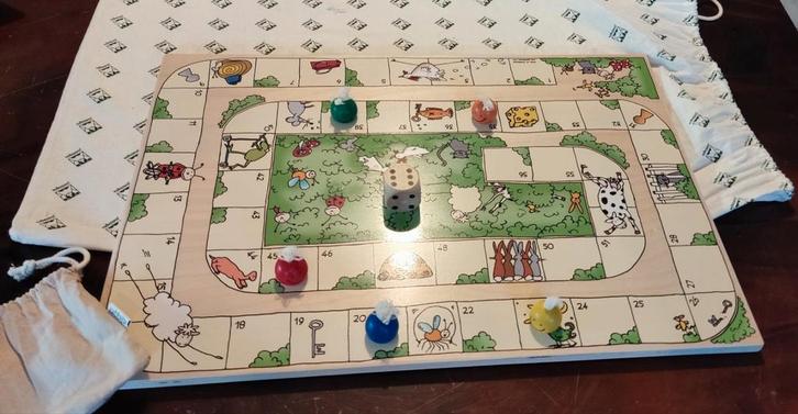 Janbibejans 'Beestenboel', Enfants & Bébés, Jouets | Jouets en bois, Comme neuf, Autres types, Enlèvement