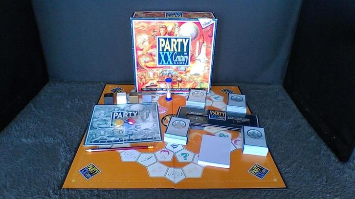 STOPZETTING VERZAMELING Party XX century, Hobby en Vrije tijd, Gezelschapsspellen | Bordspellen, Gebruikt, Ophalen of Verzenden