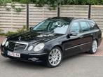 Mercedes-Benz E350 V6 Lichtevracht (€165 tax, 0 BIV), Auto's, Mercedes-Benz, Zwart, 3500 cc, Zwart, Leder
