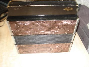 hohner knop diatonisch, Musique & Instruments, Accordéons, Autres formats, Avec valise, Enlèvement, Utilisé