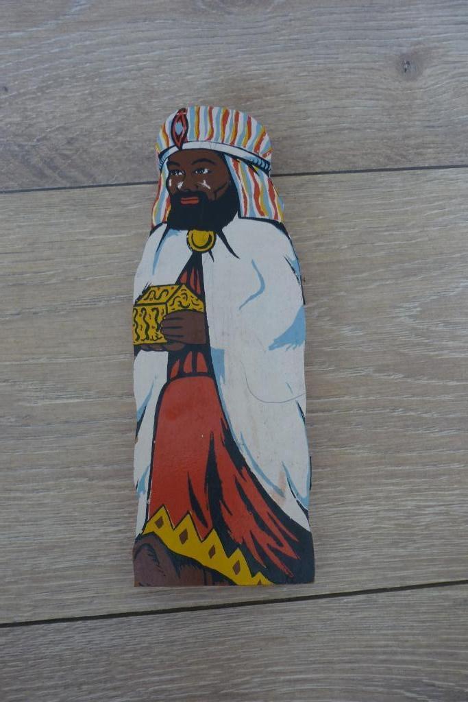 Vintage pennendoos in hout, Verzamelen, Retro, Ophalen of Verzenden