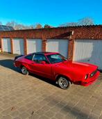 FORD MUSTANG II MACH 1 T-ROOF, Auto's, Zwart, Leder, Handgeschakeld, 2 deurs