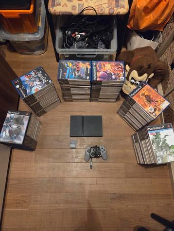 Playstation 2 + games apart aankopen beschikbaar voor biedingen