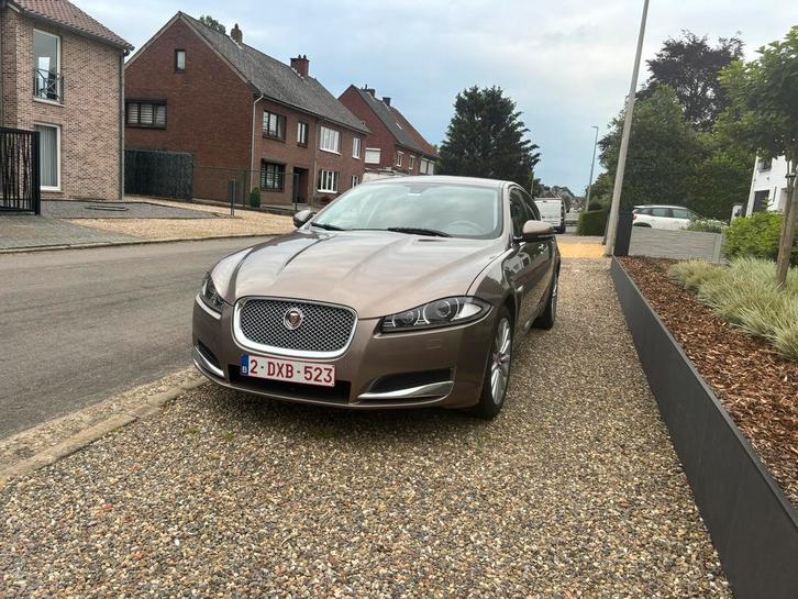 jaguar xf 2.2 diesel, Auto's, Jaguar, Particulier, XF, ABS, Diesel, Automaat, Zwart, Bruin, Ophalen of Verzenden