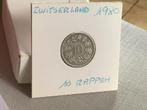 10 rappen 1980 Zwitserland, Timbres & Monnaies, Monnaies | Europe | Monnaies non-euro, Enlèvement ou Envoi, Autres pays, Monnaie en vrac