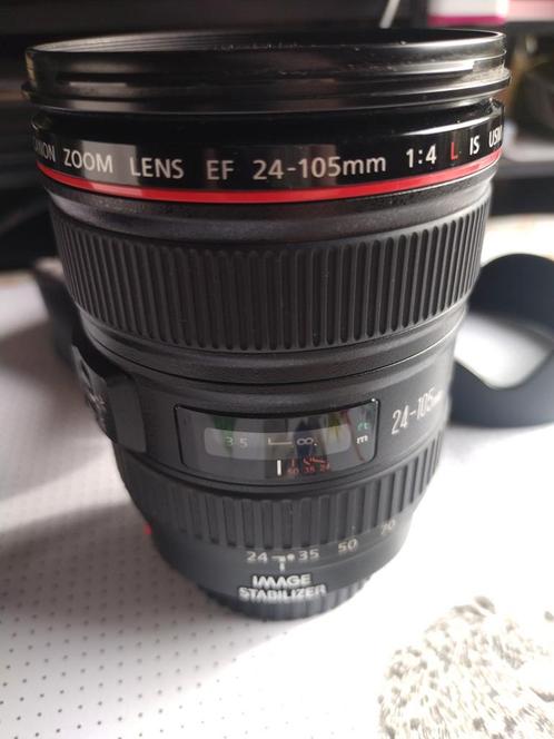 Canon EF lens 24-105mm F1:4 (full frame), Audio, Tv en Foto, Foto | Lenzen en Objectieven, Zo goed als nieuw, Macrolens, Zoom