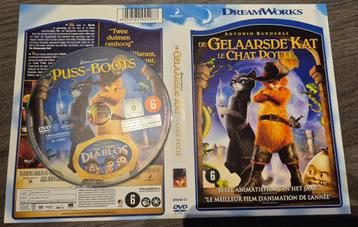 De gelaarsde kat (DVD)  beschikbaar voor biedingen