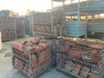 Oude recup boomse pannen rood (± 200m²), Doe-het-zelf en Bouw, Dakpannen en Dakbedekking, Ophalen, Gebruikt, Steen of Klei, 15 m² of meer