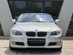 BMW 320D CABRIO - AUTOMAAT-LEDER-104000KM-GARANTIE, Airconditioning, Te koop, Zilver of Grijs, 130 kW