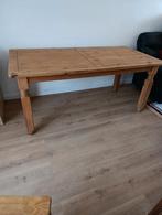 Houten eettafel, Huis en Inrichting, Tafels | Eettafels, Ophalen of Verzenden, Gebruikt