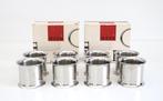 2 doosjes servetringen Danish Stainless Steel, Antiek en Kunst, Ophalen of Verzenden