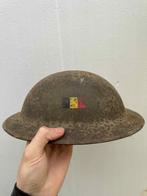 Belgische helmrang als majoor of adjudant, Verzamelen, Militaria | Tweede Wereldoorlog, Ophalen of Verzenden, Landmacht, Helm of Baret