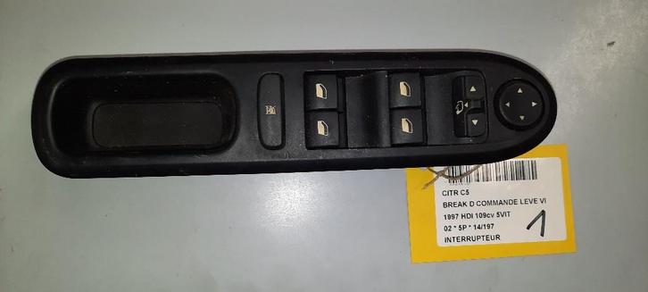 COMMUTATEUR Citroën C5 I Break (DE) (532697001), Autos : Pièces & Accessoires, Tableau de bord & Interrupteurs, Citroën, Utilisé