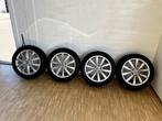 Originele VW velgen Dijon 17 inch met Michelin winterbanden, Auto-onderdelen, Banden en Velgen, Ophalen, Gebruikt, Velg(en), 17 inch