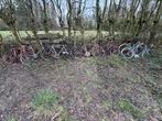 Lot vintage fietsen, Ophalen