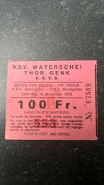 Ticket Waterschei Olympic Charleroi 1/8 Beker van België, Verzenden