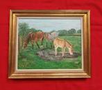 schilderijlijst met paarden, Ophalen