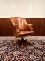 Klassiek Engels Chesterfield Bureaustoel, Antiek en Kunst, Ophalen of Verzenden