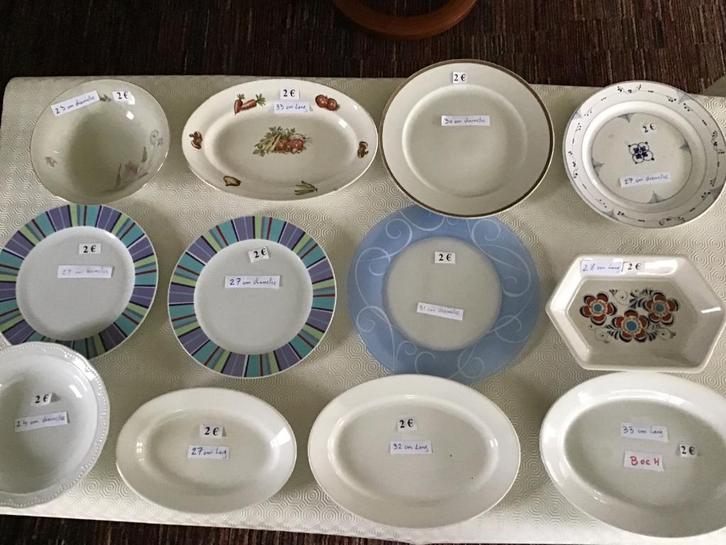 12 mooie schalen aan slechts 2 euro per schaal, Huis en Inrichting, Keuken | Servies, Zo goed als nieuw, Ophalen of Verzenden