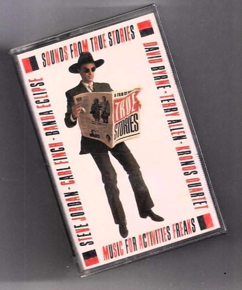 DAVID BYRNE Sounds from True Stories CASSETTE Talking Heads, Cd's en Dvd's, Cassettebandjes, Gebruikt, Origineel, Pop, 1 bandje