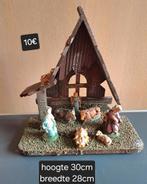 Vintage kerststal, Diversen, Kerst, Ophalen of Verzenden, Gebruikt