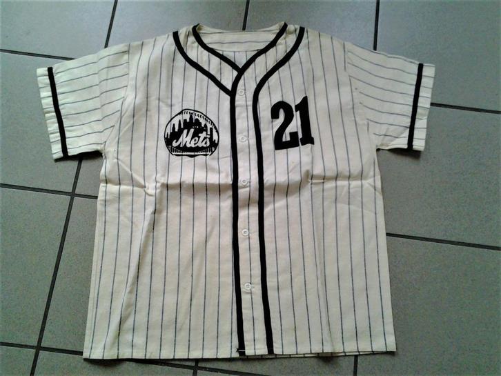 Baseball - Honkbal shirt - The New York Mets, Sport en Fitness, Honkbal en Softbal, Nieuw, Kleding, Honkbal, Ophalen