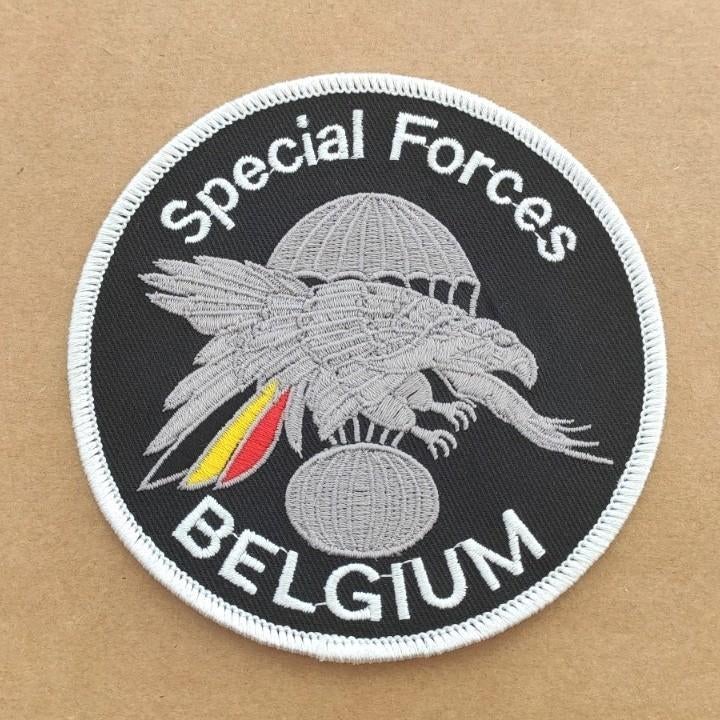 Belgische Badge Special Forces Belgium, Ophalen of Verzenden, Landmacht, Embleem of Badge