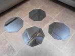 Nieuwe achthoekige spiegels / 4 stuks, Ophalen of Verzenden, Nieuw