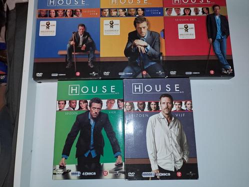 House MD seizoen 1, 2,3 ,4 en 5, CD & DVD, DVD | TV & Séries télévisées, Enlèvement ou Envoi